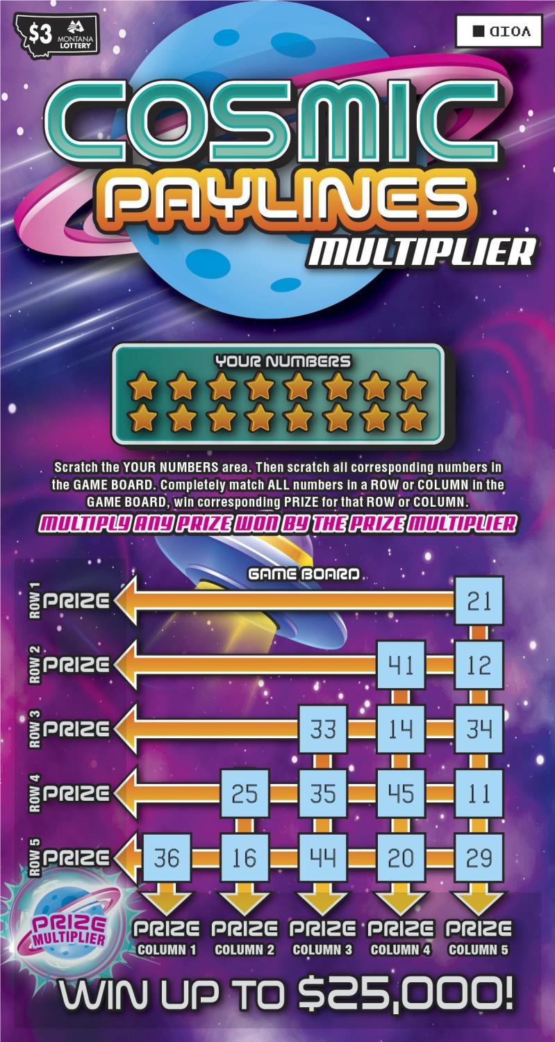 Cosmic Paylines Multiplier