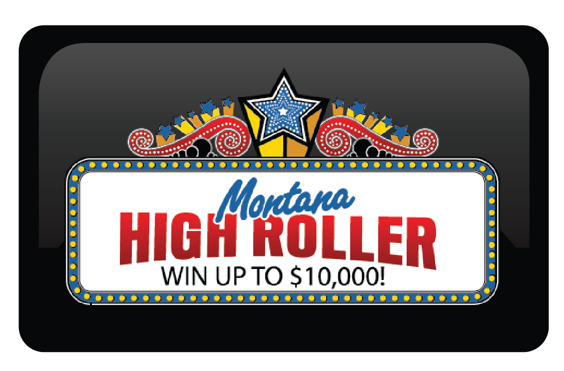 An image depicting the $10 Montana High Roller Treasure Play game.